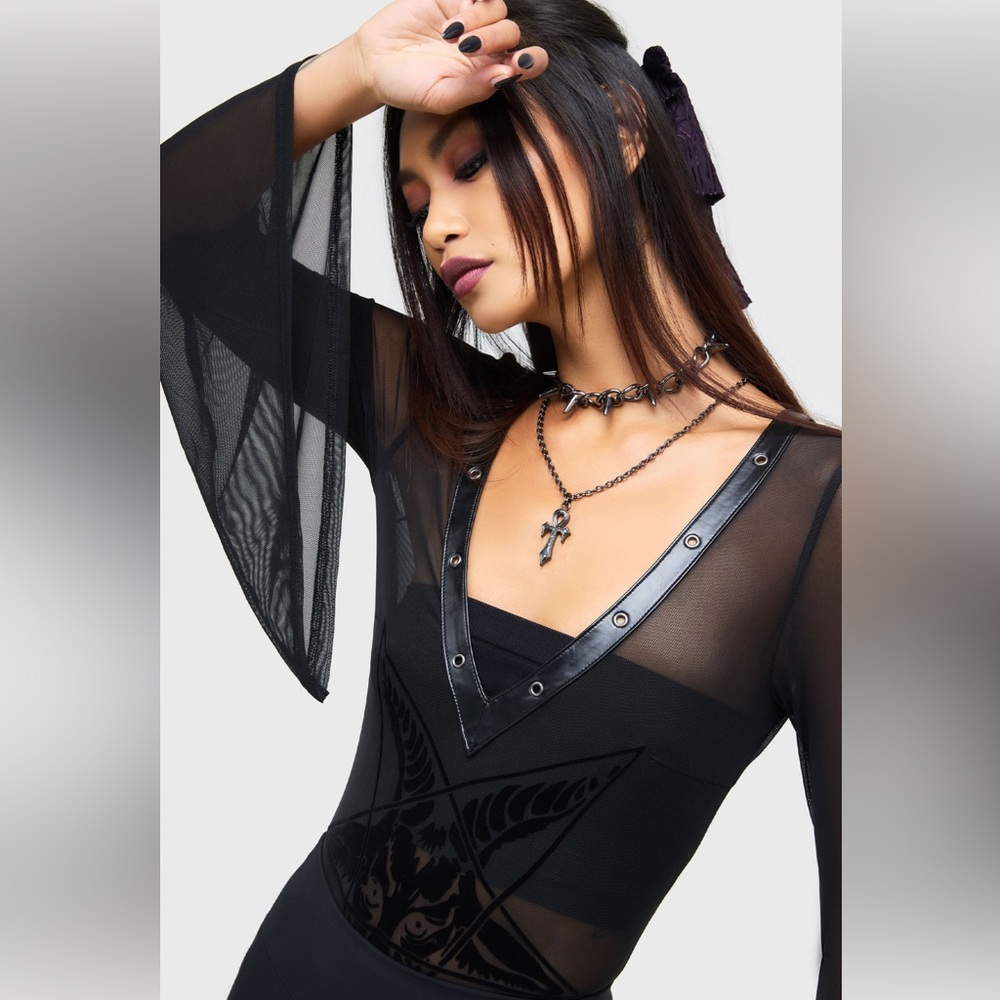 BNIBWT Killstar Mephistar Bodysuit - SMALL